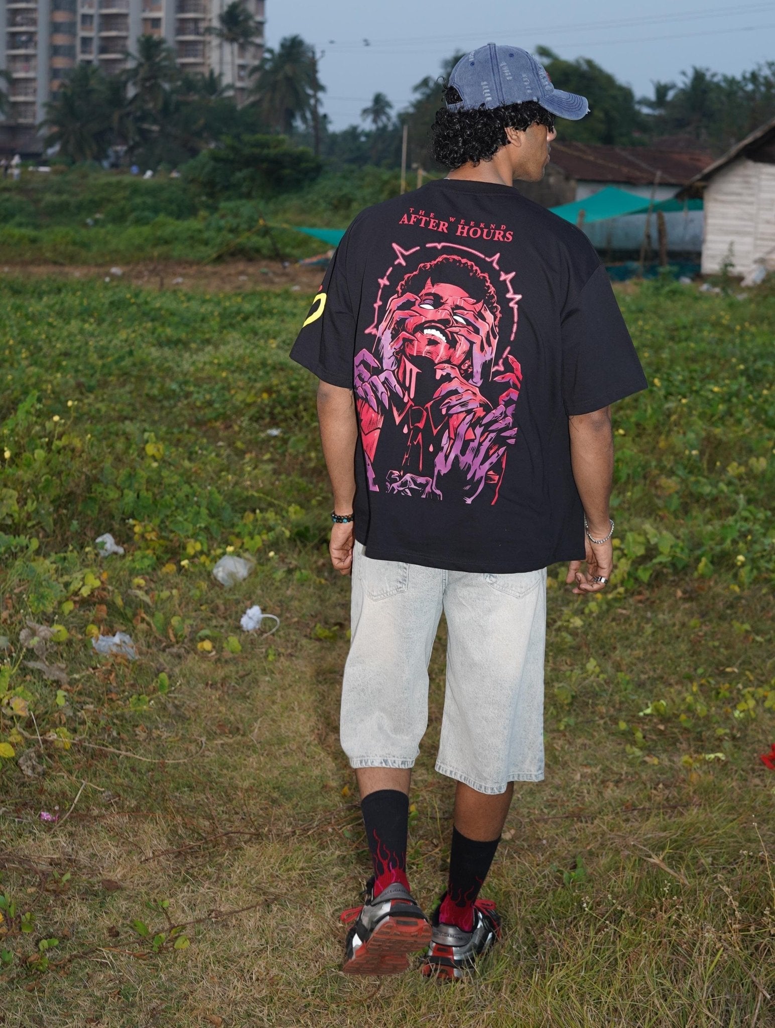 The Weeknd – After Hours Chaos Oversized Streetwear Tee - Ghelo.Store